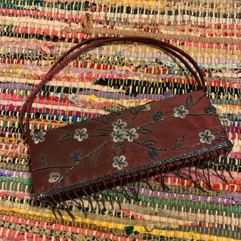 Adorable, beaded Preston & York evening/party bag